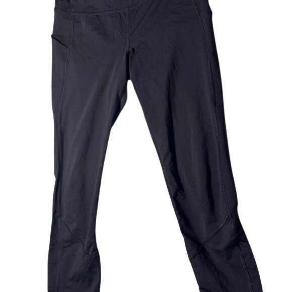 lululemon athletica Pants - Black high-waisted Lululemon stretchy leggings with pockets